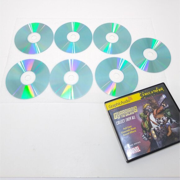Marvel GraphicAudio Guardians Of The Galaxy Collect Them All Audio 7 CD Set - Picture 7 of 7